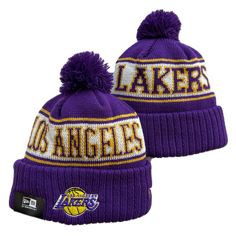 Los Angeles Lakers 2025 Knit Hats 009